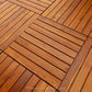 FSC Teak - Plantation Advantage Deck Tiles® 24 x 24 - Smooth