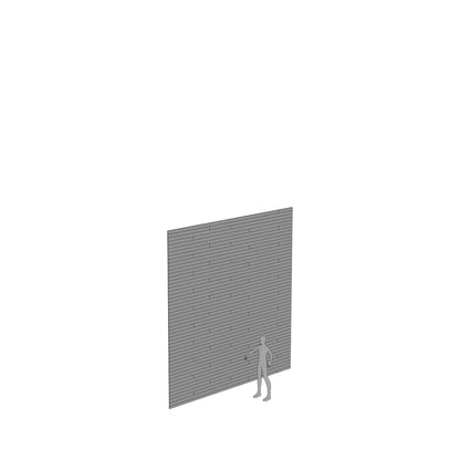 5/4x4 Garapa Rainscreen 6'-18' Siding Surface Kit