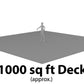 1x4 Ipe Tongue & Groove Deck Surface Kit